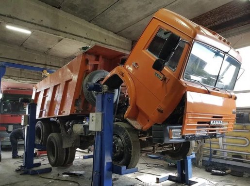 Ремонт самосвалов (кузов, ходовая, двигатель) стоимость ремонта и где отремонтировать - Челябинск