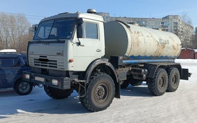 Цистерна-водовоз на базе Камаз - Челябинск, заказать или взять в аренду