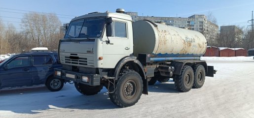 Цистерна Цистерна-водовоз на базе Камаз взять в аренду, заказать, цены, услуги - Челябинск