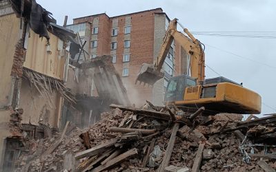 Промышленный снос и демонтаж зданий спецтехникой - Челябинск, цены, предложения специалистов